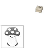 Cute paddenstoeltekening rubberstempel (Gestempeld)