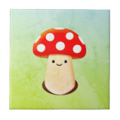 Cute paddenstoeltekening tegeltje (Voorkant)