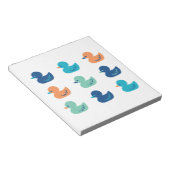 Cute Paddling of Ducks Art II Notitieblok (Schuin)