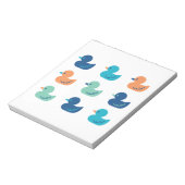 Cute Paddling of Ducks Art II Notitieblok (Linkerzijde)