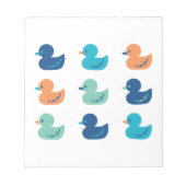 Cute Paddling of Ducks Art II Notitieblok (Voorkant)