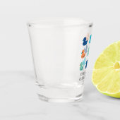 Cute Paddling of Ducks Art II Shot Glas (Links)