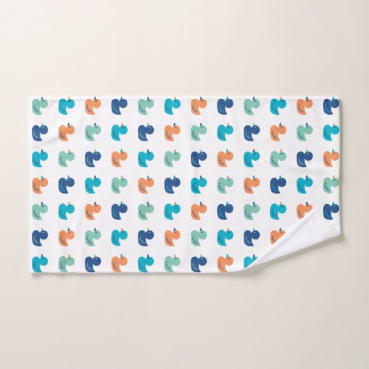 Cute Paddling of Ducks Pattern Bad Handdoek (Handdoek)