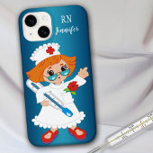 Cute Paediatric Neurse Cartoon Phone Case