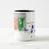 Cute Painting Horse Cartoon Mok (Midden)