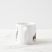 Cute Pair of Cartoon Oryxes Espresso Kop (Achterkant)