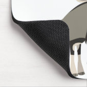 Cute Pair van Cartoon Oryxes Mousepad Muismat (Hoek)