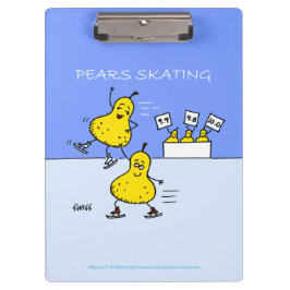 Cute Pairs Afbeelding Funny Pears Cartoon Klembord