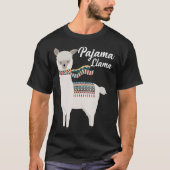 Cute Pajama Llama Bed Time Llama Pajama Classic T- T-shirt (Voorkant)