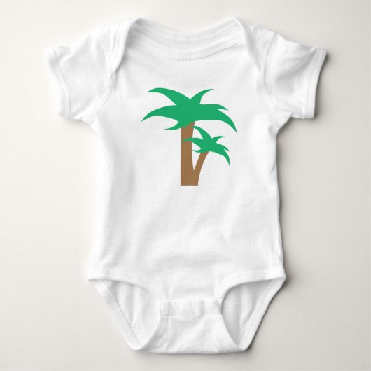 Cute Palm Tree Romper (Voorkant)