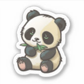 Cute Panada Sticker (Voorkant)