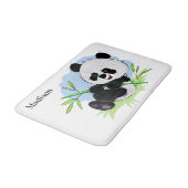 Cute Panda aangepaste badmatten (Gekanteld)