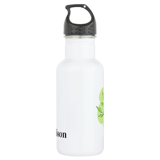 Cute Panda, aangepaste waterflessen Waterfles (Achterkant)