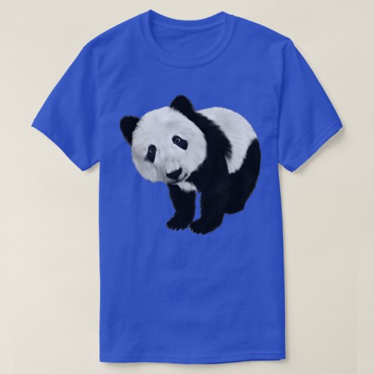 Cute Panda Animal Funny T-shirt (Design voorkant)