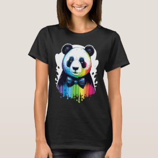Cute Panda  Animal on Panda 2 T-shirt