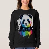 Cute Panda Animal on Panda 2 Trui (Voorkant)