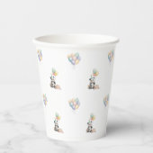 Cute Panda animal Party Paper cups Papieren Bekers (Voorkant)