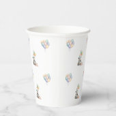 Cute Panda animal Party Paper cups Papieren Bekers (Rechts)