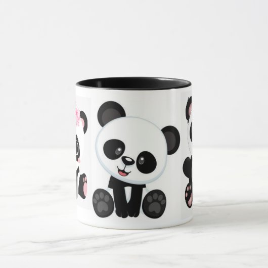 Cute Panda baby mok (Midden)