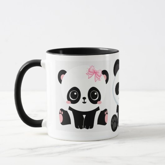 Cute Panda baby mok (Links)