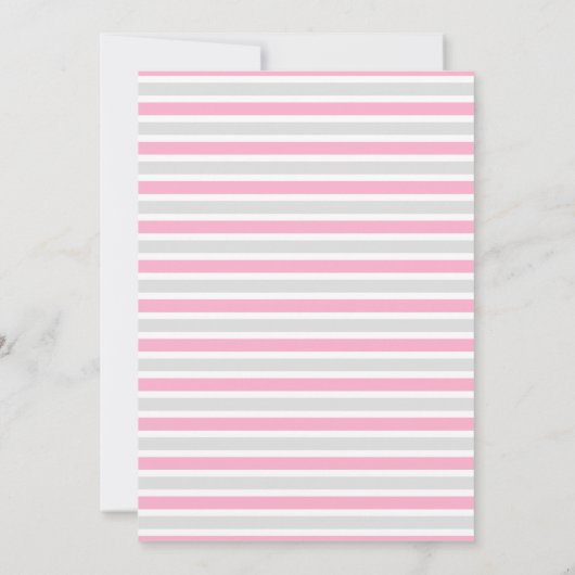 Cute Panda Baby shower Uitnodiging (Achterkant)