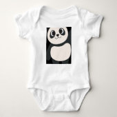 Cute panda baby T-shirt 👶😇 (Voorkant)