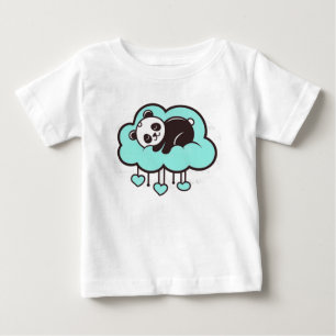 Cute Panda Baby T-Shirt Cadeau Kinderen Dieren T-s