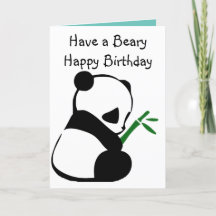 Cute Panda bamboe