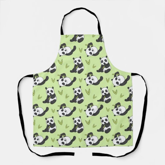 Cute Panda bamboo Animal Pattern Gift Cute Summer Schort (Voorkant)