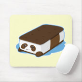 Cute Panda Bar Ice Cream Muismat (Met muis)