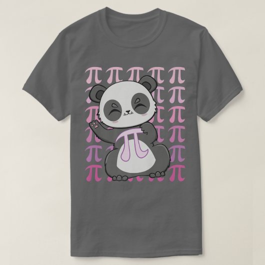 Cute Panda Bear 3 T-shirt (Design voorkant)