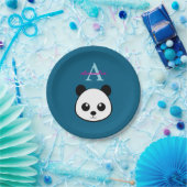 Cute Panda Bear Paper Plates – Personalized Papieren Bordje (Feest)
