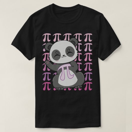 Cute Panda Beer 3  T-shirt (Design voorkant)