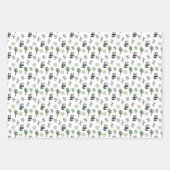 Cute Panda Beer Animal Bamboo Forest Sunshine Inpakpapier Vel (Voorkant)