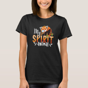 Cute Panda Beer Animal Red Panda T-shirt