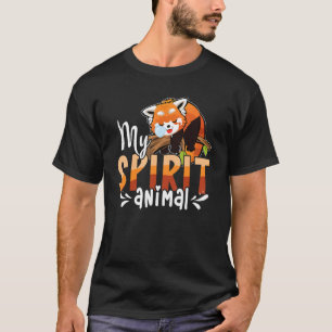 Cute Panda Beer Animal Red Panda T-shirt