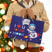 Cute Panda Beer Astronaut on Rocket Ship Kinder Groot Cadeauzakje