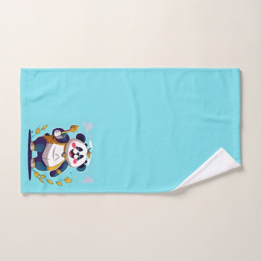 Cute Panda Beer badhanddoekset Bad Handdoek (Handdoek)