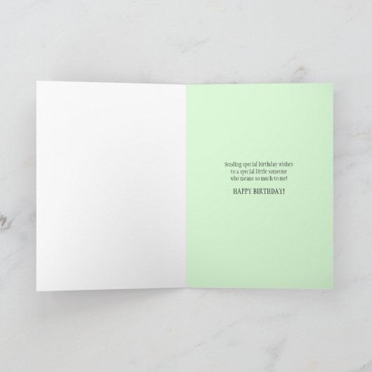 Cute Panda Beer Birthday Kaart (Binnen)