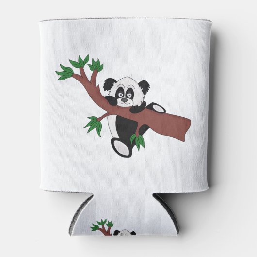 Cute Panda Beer Blikjeskoeler (Voorkant)