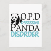 Cute Panda Beer Briefkaart (Voorkant)