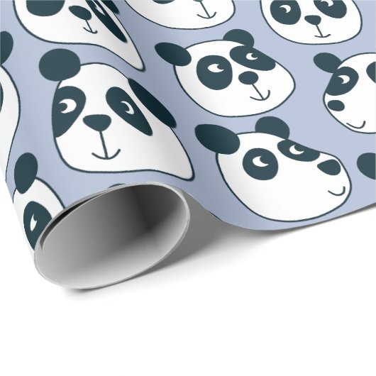 Cute Panda Beer Cadeaupapier (Rol Hoek)