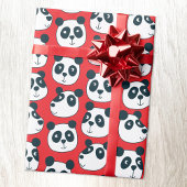 Cute Panda Beer Cadeaupapier