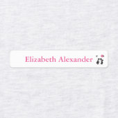 Cute Panda Beer Daycare Labels (Design 1)