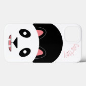Cute Panda Beer Face  Case-Mate iPhone Case (Achterkant (horizontaal))