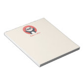 Cute Panda Beer - Gepersonaliseerd Kinder Notitieb Notitieblok (Schuin)