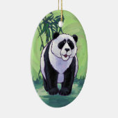 Cute Panda Beer Head and Tails Room Decoration Keramisch Ornament (Rechts)