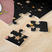 Cute Panda Beer Heart voor Dierenvrienden Legpuzzel (Zijkant)