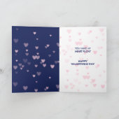 Cute Panda Beer Love in Air Valentijn Kaart (Binnen)