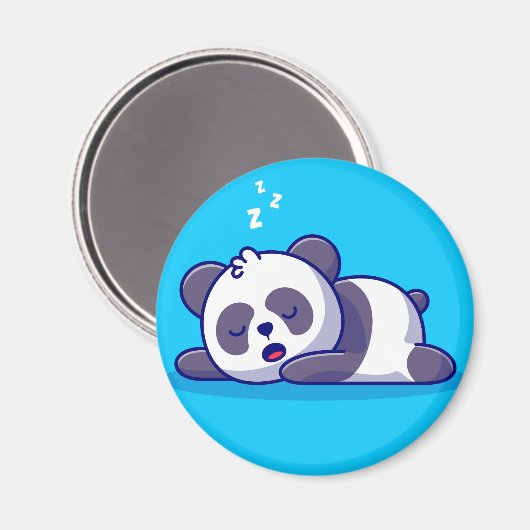 Cute Panda Beer Magneet (Voorkant / Achterkant)